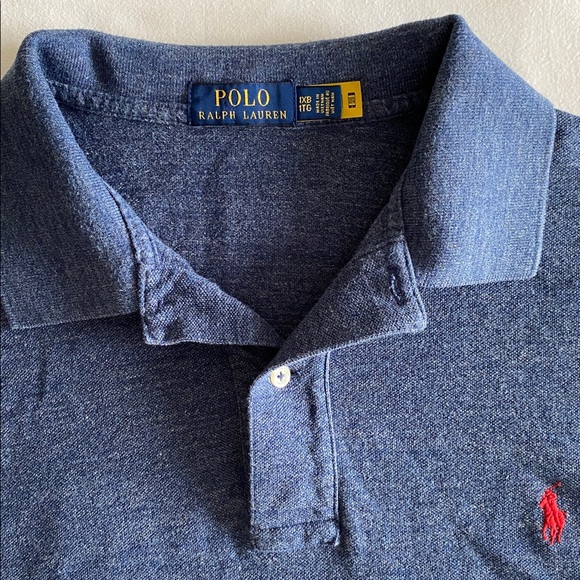 Polo by Ralph Lauren Men's Navy Polo Shirt Size 1XL - Picture 3 of 12